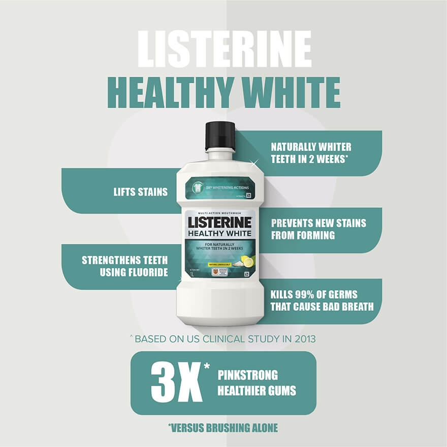 LISTERINE® HEALTHY WHITE